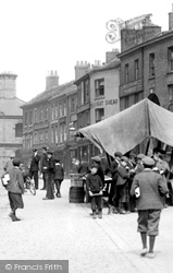 A Market Stall 1898, Macclesfield