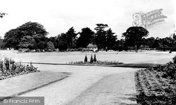 Bowling Green, West Park c.1955, Macclesfield