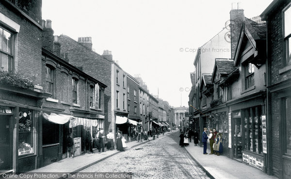 Photo of Macclesfield, Chestergate 1898