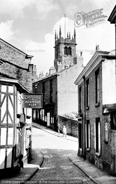 Photo of Macclesfield, Churchwallgate c.1955
