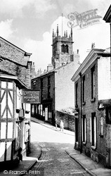 Churchwallgate c.1955, Macclesfield