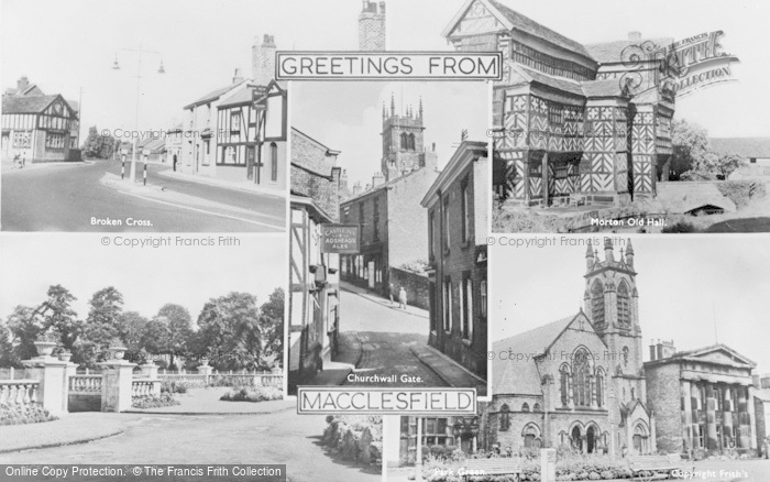 Photo Of Macclesfield Composite C1955 Francis Frith