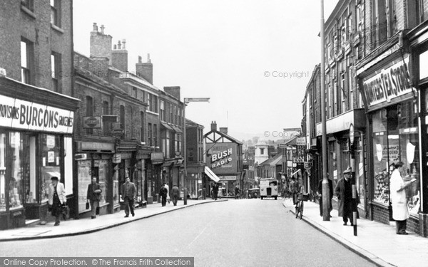 Photo of Macclesfield, Mill Street c1955