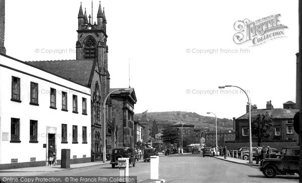 Photo of Macclesfield, Park Green c.1955