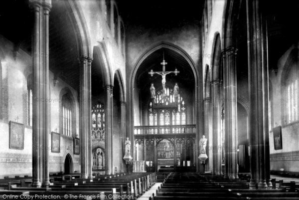 Photo of Macclesfield, Roman Catholic Church, Interior 1897