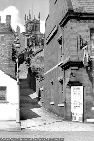 Photo of Macclesfield, The 108 Steps c.1955