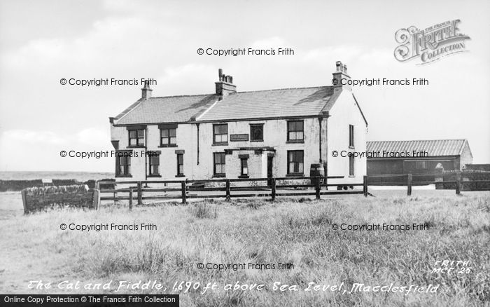 Photo of Macclesfield, The Cat And Fiddle c.1955