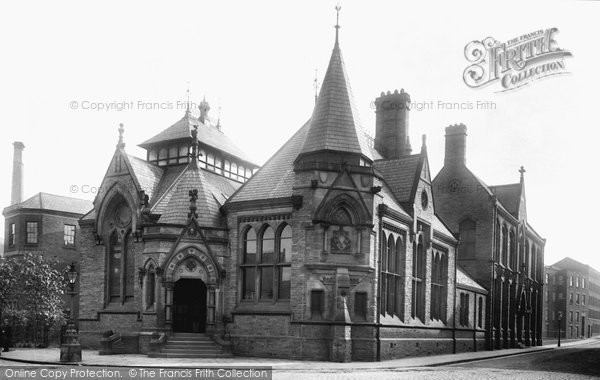 Photo of Macclesfield, The Free Library 1897