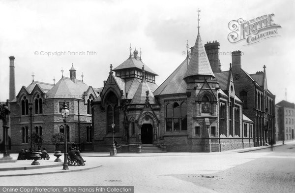 Photo of Macclesfield, The Free Library 1903