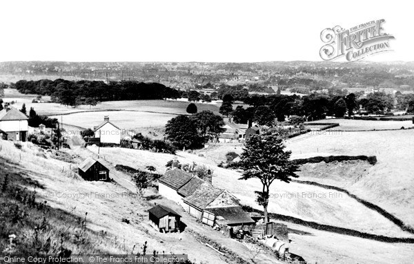 Photo of Macclesfield, View From Buxton Road c.1955