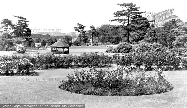 Photo of Macclesfield, West Park c.1955