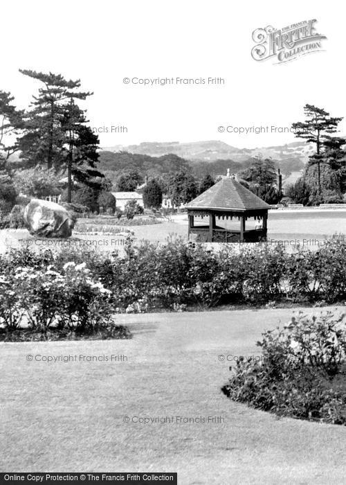 Photo of Macclesfield, West Park c.1955
