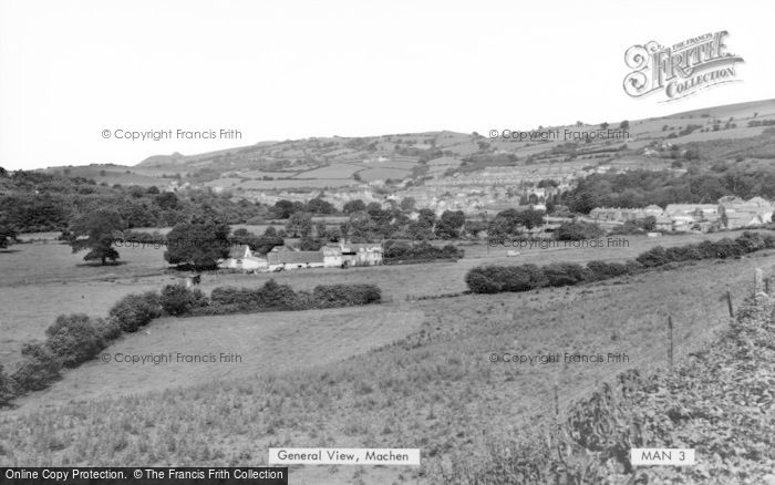 Photo of Machen, General View c.1955