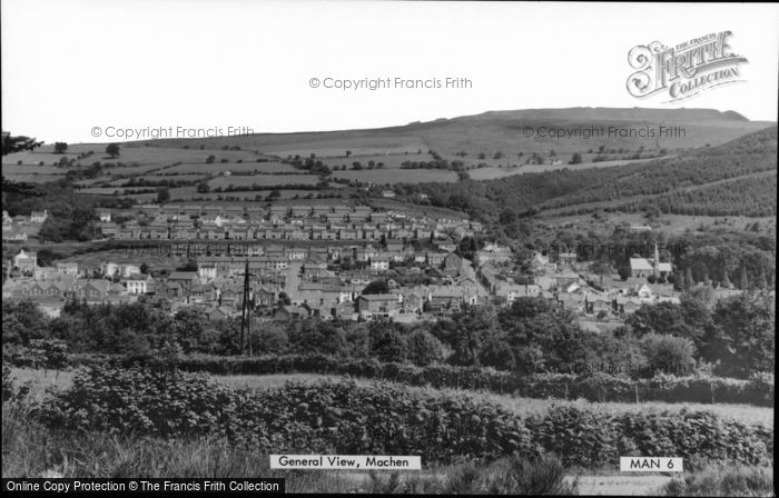 Photo of Machen, General View c.1955