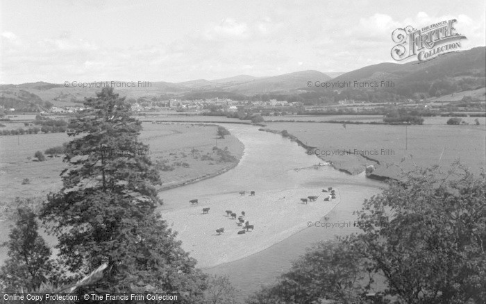 Photo of Machynlleth, And The River Dovey 1956