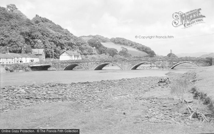 Photo of Machynlleth, Bridge Over The River Dovey 1968
