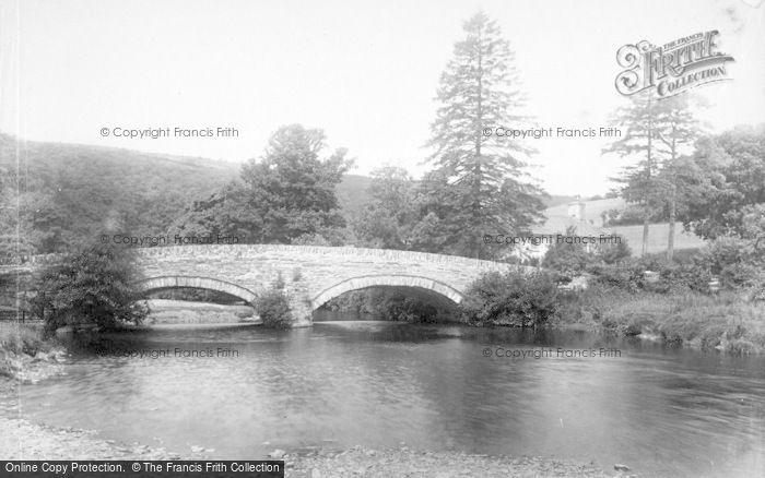 Photo of Machynlleth, Ffrydd Bridge 1895