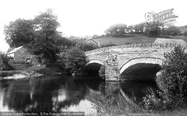 Photo of Machynlleth, Ffrydd Bridge 1895