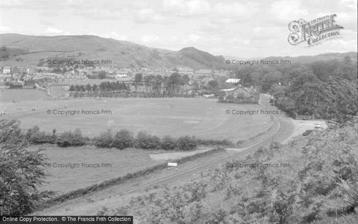 Photo of Machynlleth, General View 1956