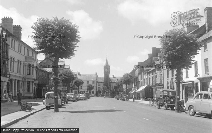 Photo of Machynlleth, Maengwyn Street 1956