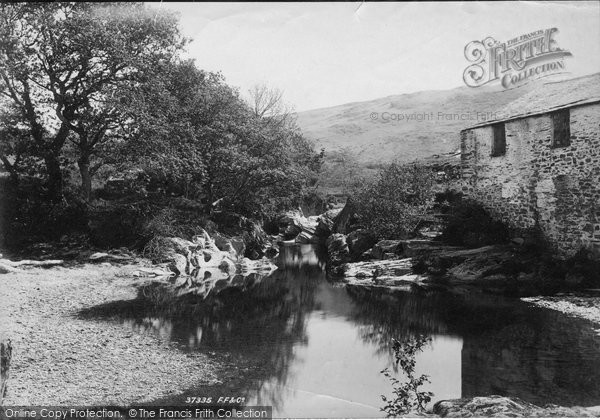 Photo of Machynlleth, Melingerreg River 1896