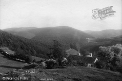 On The Road To Llyfnant Valley 1896, Machynlleth