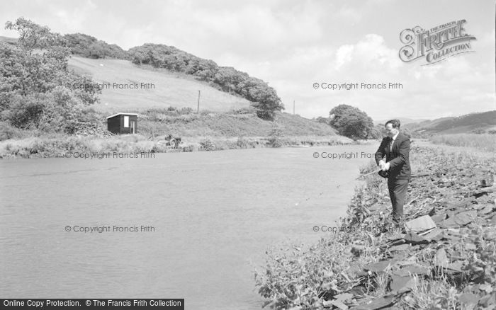 Photo of Machynlleth, River Dovey 1968