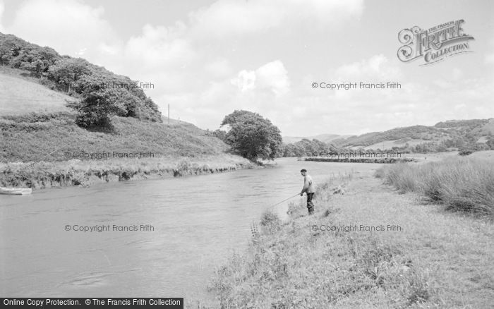 Photo of Machynlleth, River Dovey 1968