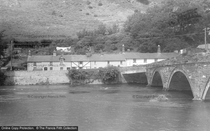 Photo of Machynlleth, The Bridge 1956