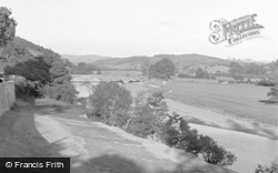 The Bridge From The Aberdovey Road 1955, Machynlleth
