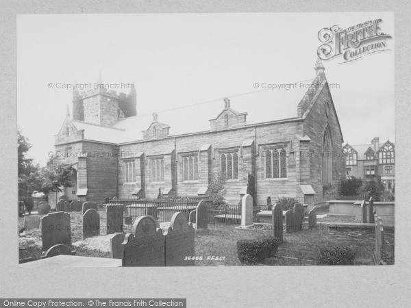 Photo of Machynlleth, The Church 1895