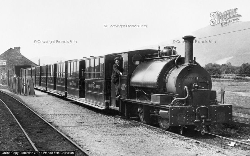 Machynlleth, the Corris Railway 1899