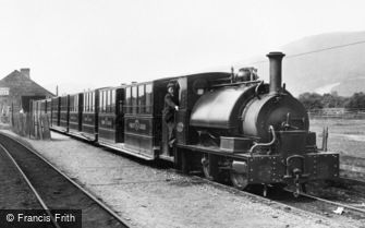 Machynlleth, the Corris Railway 1899
