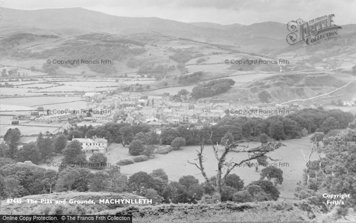 Photo of Machynlleth, The Plas And Grounds 1936
