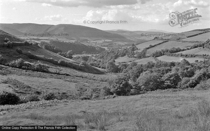 Photo of Machynlleth, The Twymyn Valley 1955