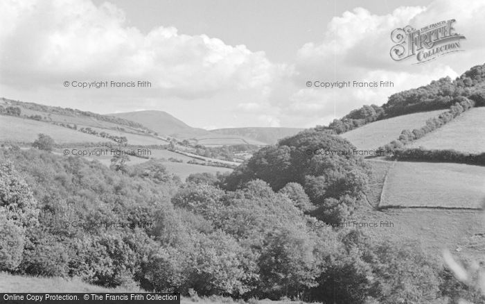 Photo of Machynlleth, View From Abercarrog 1955