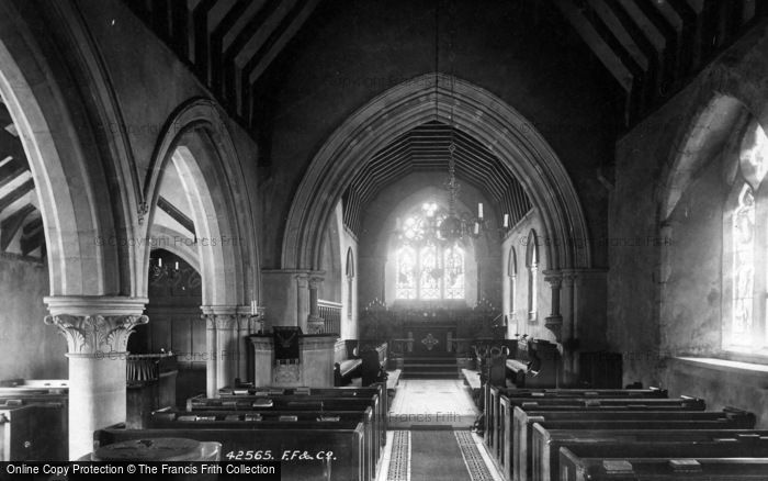 Photo of Madehurst, Church Of St Mary Magdalene Interior 1898