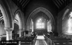 Church Of St Mary Magdalene Interior 1898, Madehurst