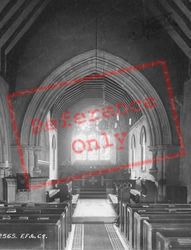 Church Of St Mary Magdalene Interior 1898, Madehurst