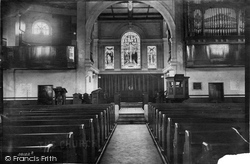 Church Interior 1896, Madeley