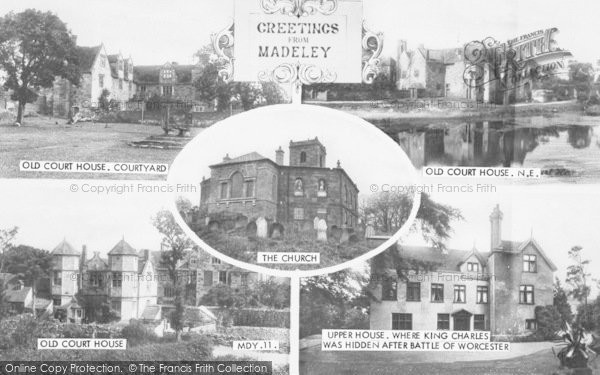 Photo of Madeley, Composite c.1900