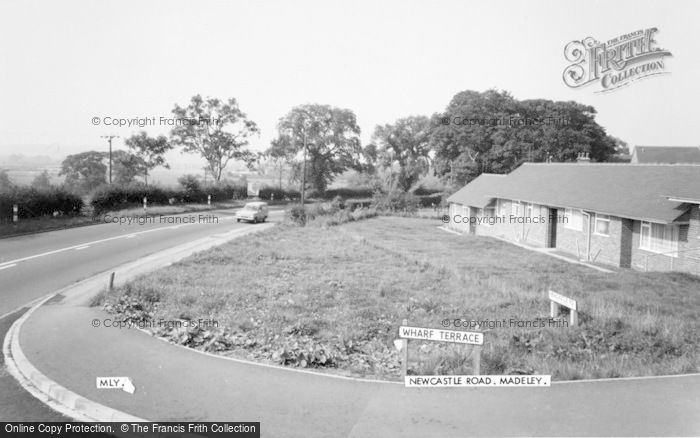 Photo of Madeley, Newcastle Road c.1965