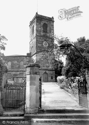 St Michael's Church c.1955, Madeley