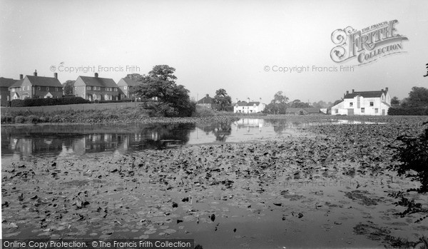 Photo of Madeley, The Pond c.1965