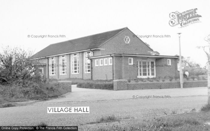 Photo of Madeley, Village Hall c.1965