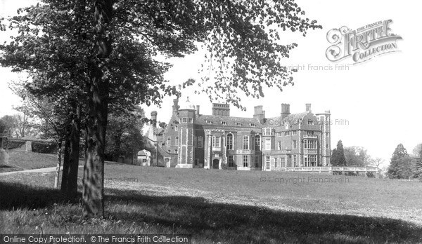 Photo of Madingley, Madingely Hall c1955