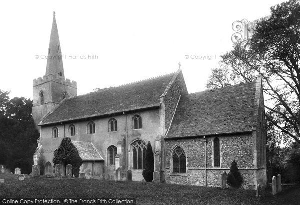 Photo of Madingley, Parish Church Of St Mary Magdalene 1909