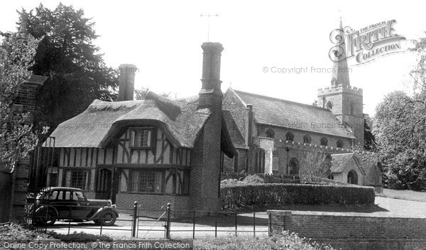 Photo of Madingley, Parish Church Of St Mary Magdalene c.1955