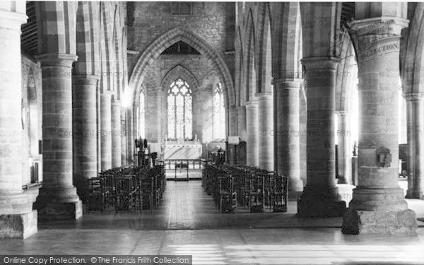 Photo of Madley, Church Of The Blessed Virgin Mary, Interior c.1960