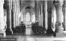 Church Of The Blessed Virgin Mary, Interior c.1960, Madley